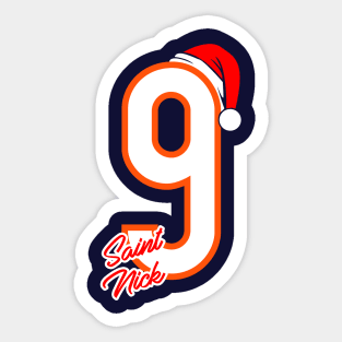 St. Nick, Chi - Navy Sticker